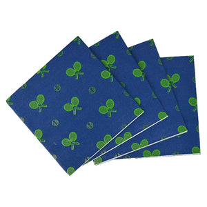 Tennis Cocktail Napkins 20 Pack Accessories Racquet Inc