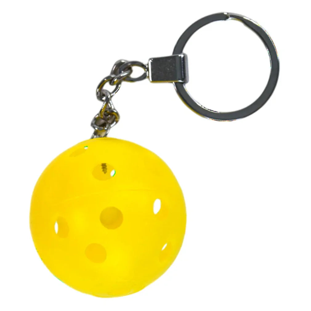 3D Pickleball Keychain Accessories Racquet Inc