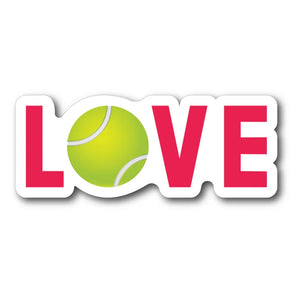 Tennis Love Magnet Pink Accessories Racquet Inc