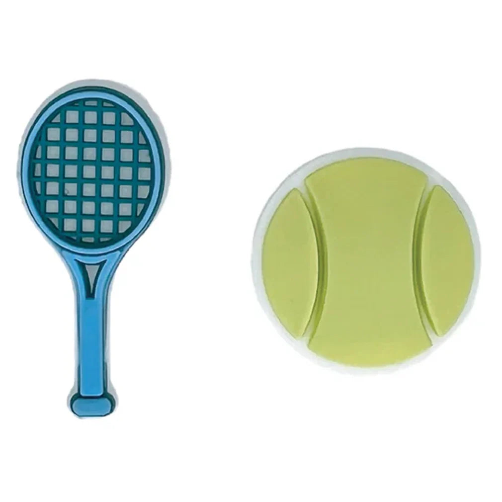 Tennis Shoe Charms Blue Accessories Racquet Inc