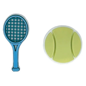 Tennis Shoe Charms Blue Accessories Racquet Inc
