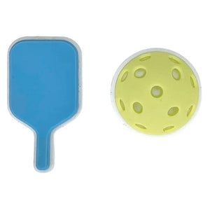 Pickleball Shoe Charms Blue Accessories Racquet Inc