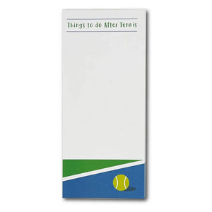 Tennis Notepad Accessories Racquet Inc