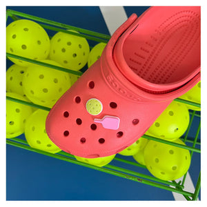 Pickleball Shoe Charms Pink Accessories Racquet Inc