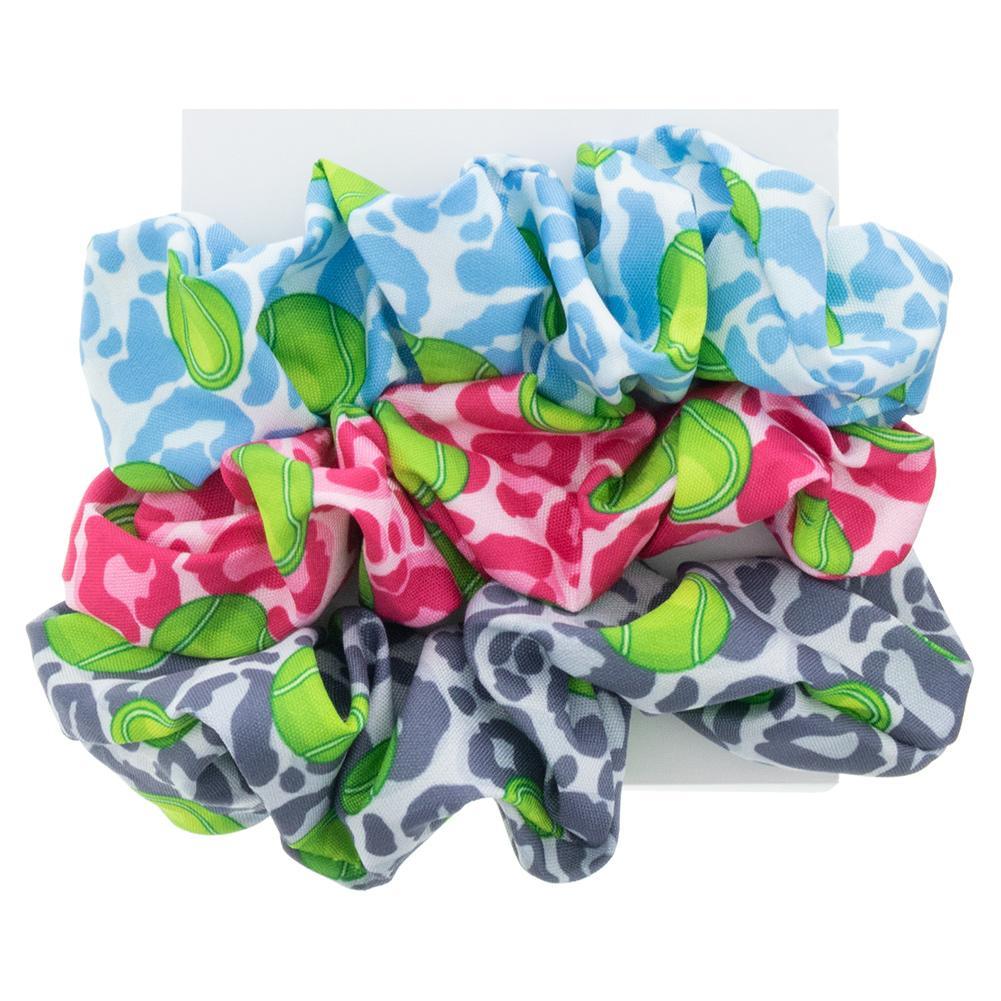 Tennis Ball Scrunchies Cheetah Accessories Racquet Inc
