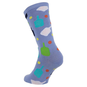Pickleball Socks Light Blue Socks Racquet Inc