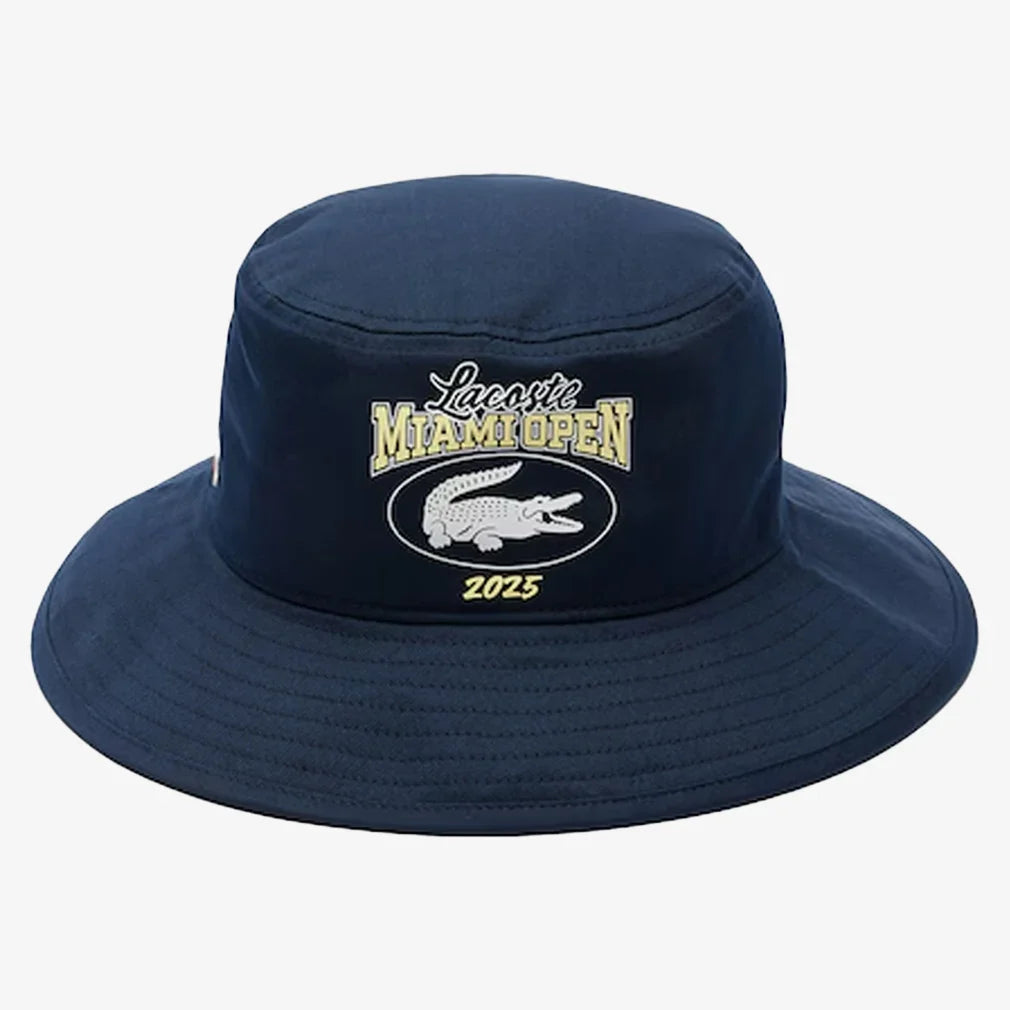 Men`s Miami Open Bucket Tennis Hat Apparel Lacoste