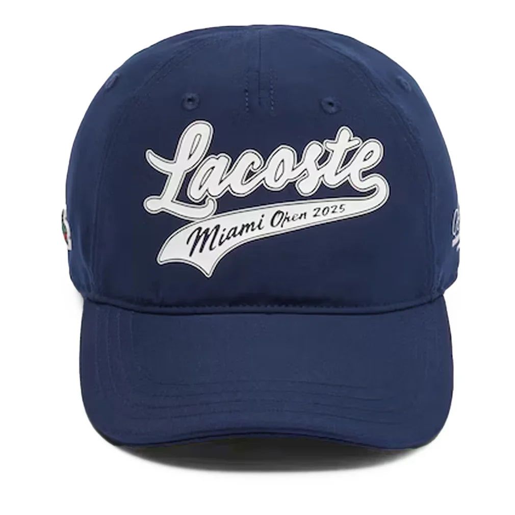 Men`s Miami Open Official Tennis Cap Apparel Lacoste