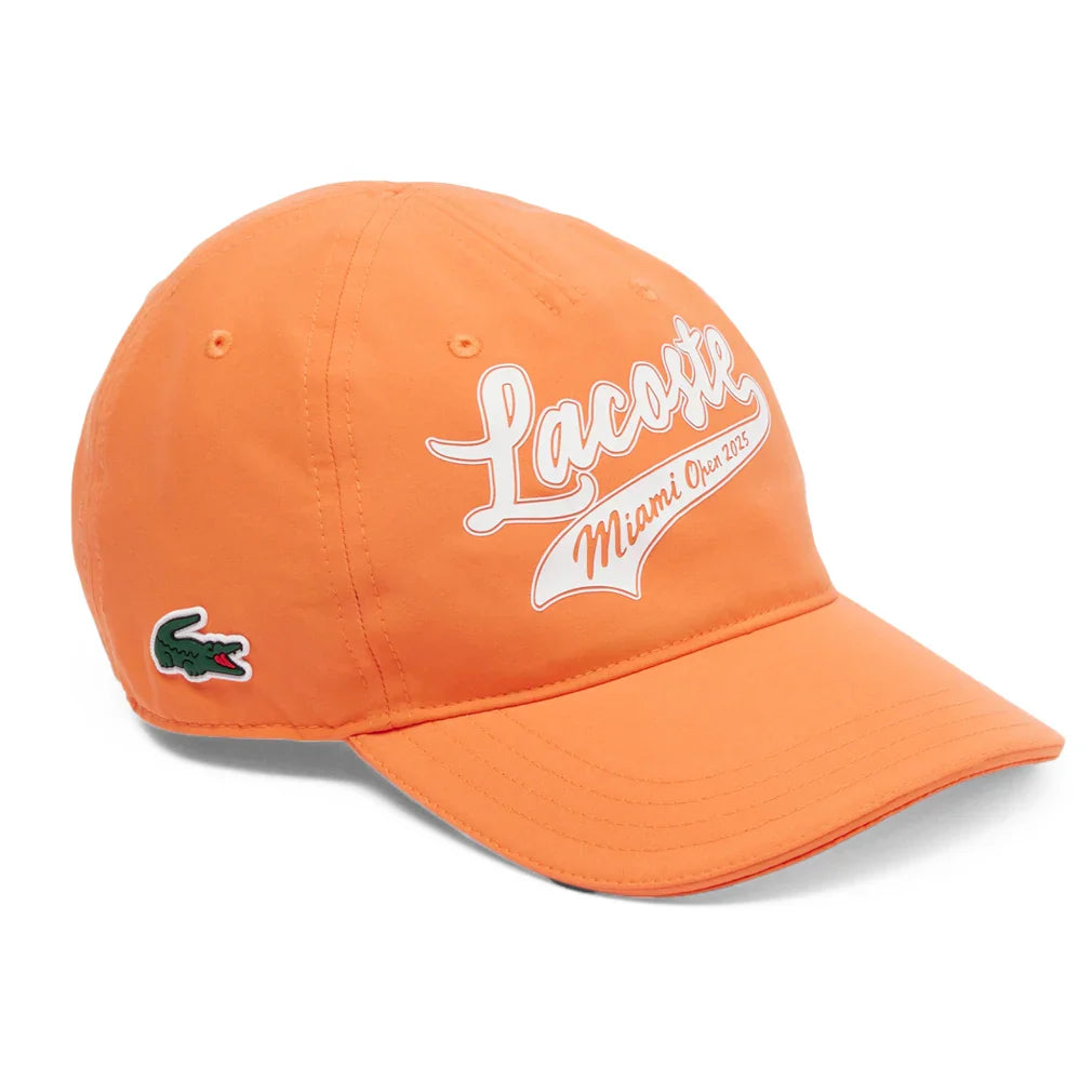 Men`s Miami Open Official Tennis Cap Apparel Lacoste