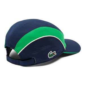 Men`s Colorblock Tennis Cap Marine and Calathea Apparel Lacoste