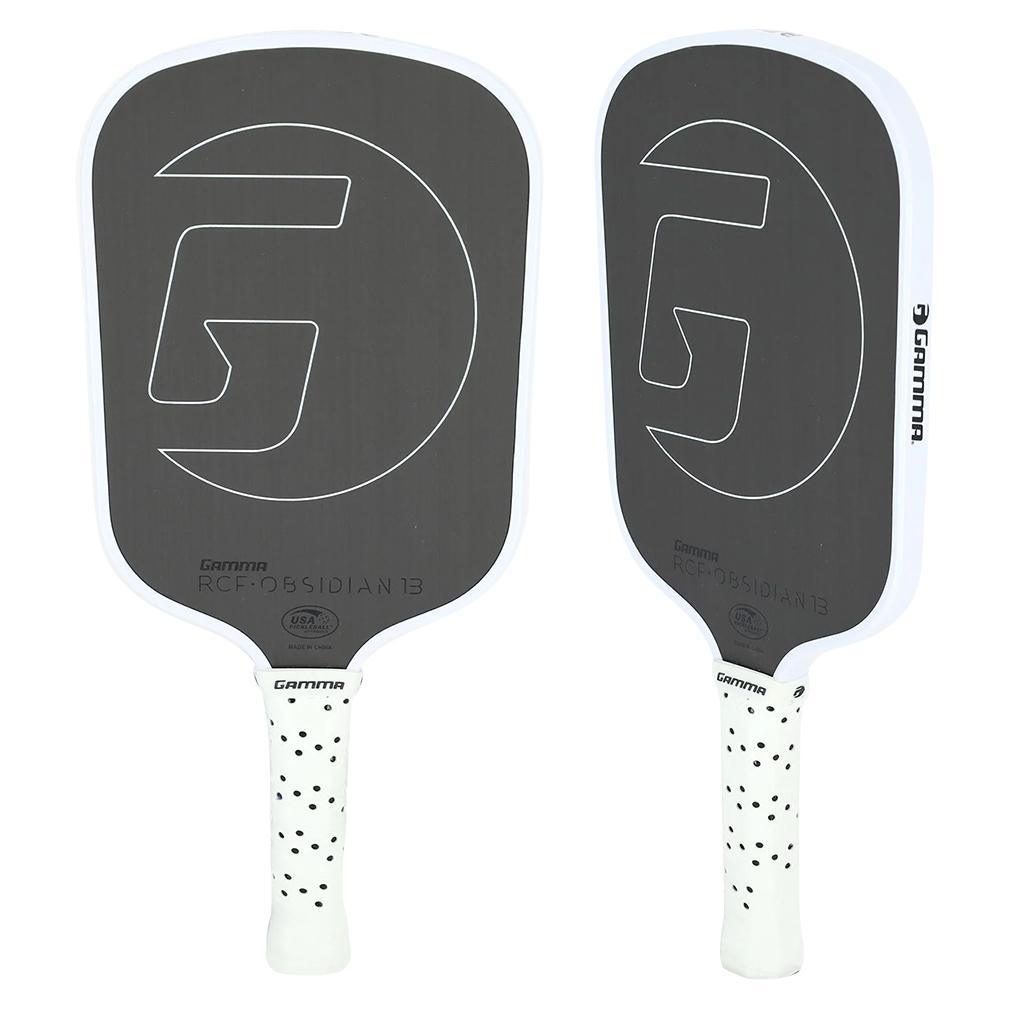 RCF Obsidian 13 Pickleball Paddle White Racquets Gamma