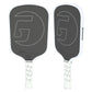 RCF Obsidian 16 Pickleball Paddle White Racquets Gamma
