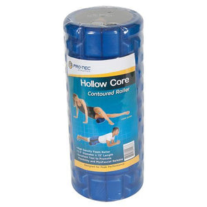 Hollow Core Countoured Foam Roller Training Equipment Pro-Tec