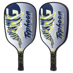 Typhoon Composite Pickleball Paddle Navy and Gray Racquets Gamma