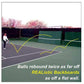 3 CONTAINMENT NET FOR 8X12 BACKBOARD Court Equipment Oncourt Offcourt