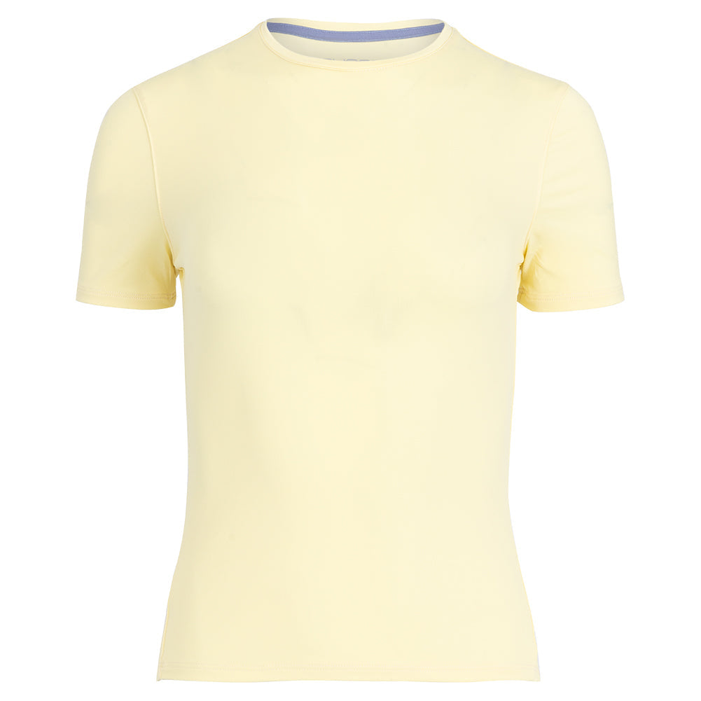 Women`s Alexa Short Sleeve Tennis Crew Neck Lemonade Apparel Inphorm