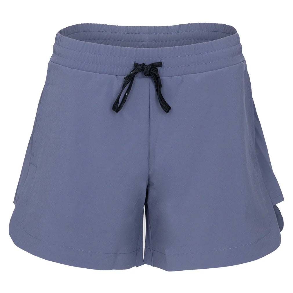 Women`s Baila Tennis Short Shadow Blue Apparel Inphorm