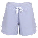 Women`s Baila 4 Inch Tennis Short Cosmic Sky Apparel Inphorm