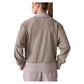 Women`s Baila Half Zip Tennis Top Latte Apparel Inphorm