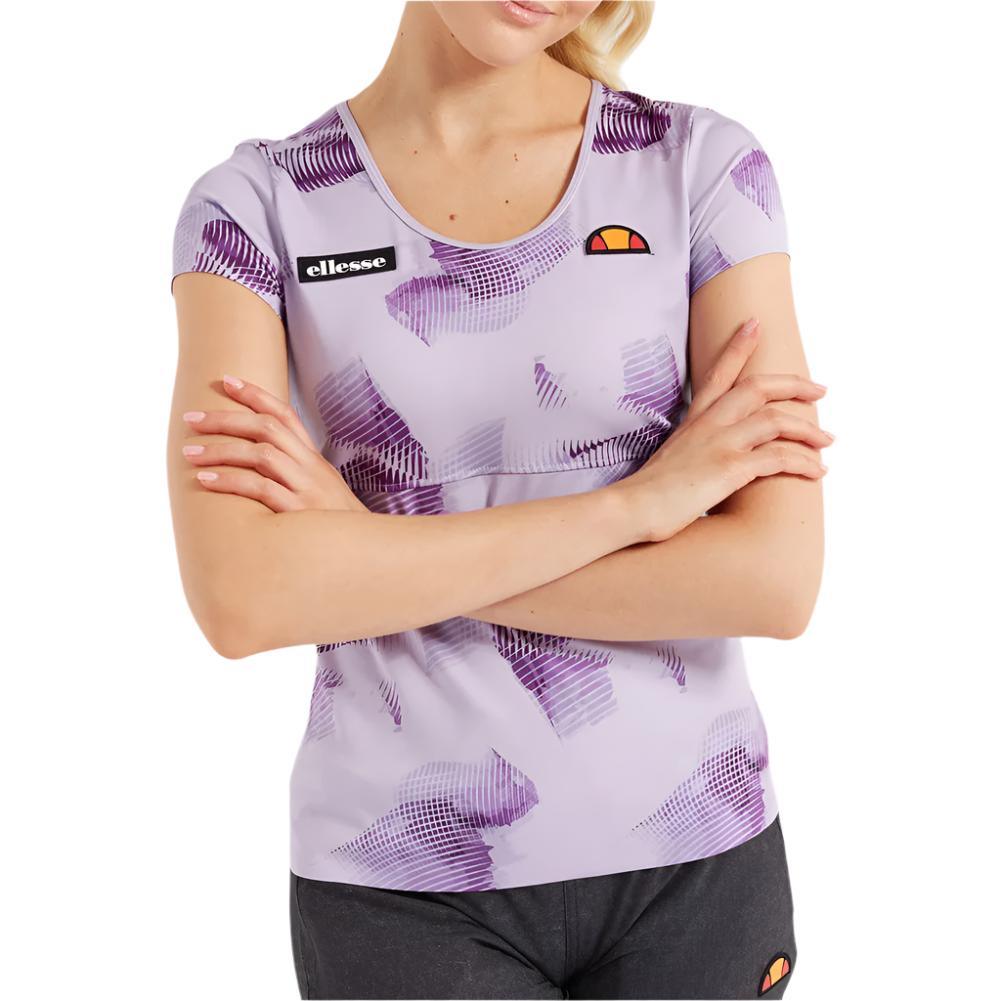 Women`s Cardo Tennis Top Light Purple Apparel Ellesse
