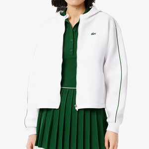 Women`s Sport Hooded Tennis Jacket Apparel Lacoste