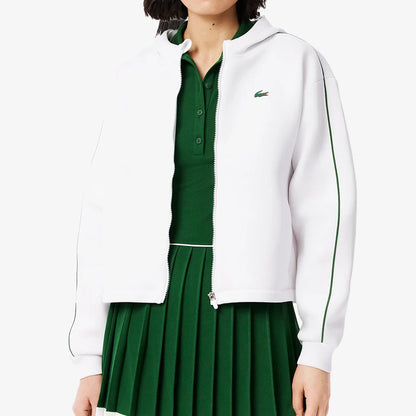 Women`s Sport Hooded Tennis Jacket Apparel Lacoste