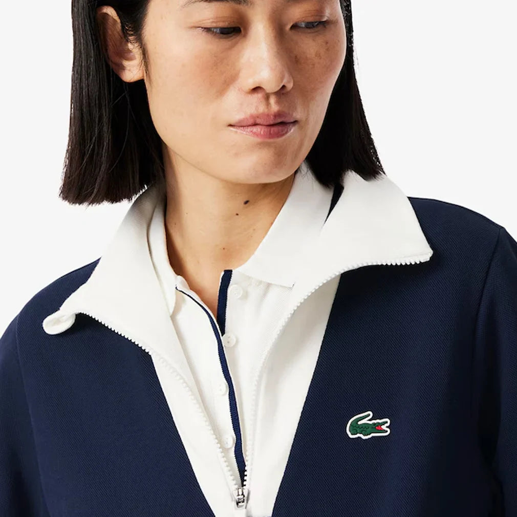 Women`s Heritage Quarter Zip Tennis Pullover Apparel Lacoste