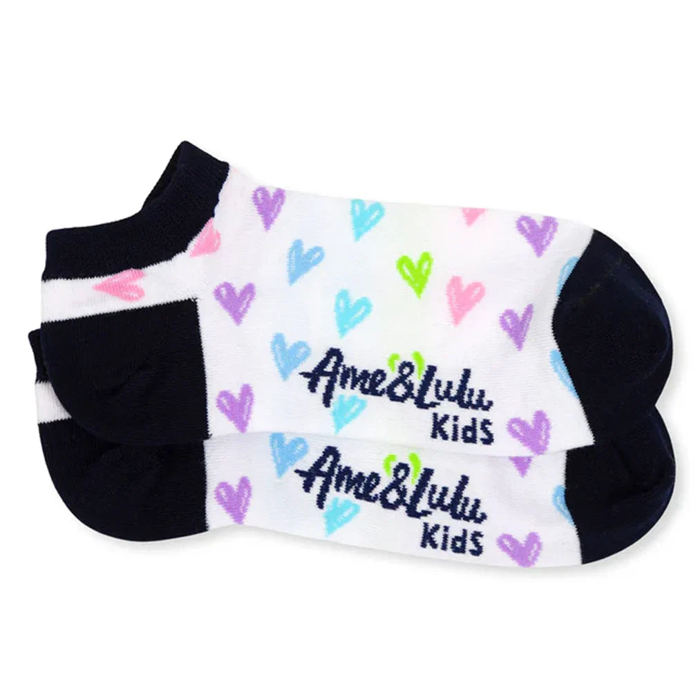 Juniors` Sporty Feet Tennis Socks Sweethearts Socks Ame And Lulu