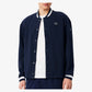 Men`s Novak Djokovic Ceremony Tennis Jacket Marine and Farine Apparel Lacoste