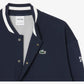 Men`s Novak Djokovic Ceremony Tennis Jacket Marine and Farine Apparel Lacoste