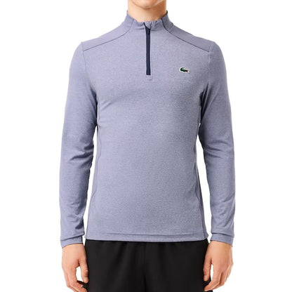 Men`s Sport Ultra-Dry Stretch 1/4 Zip Tennis Jacket Apparel Lacoste