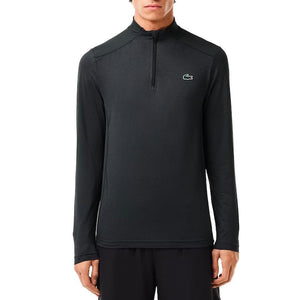 Men`s Sport Ultra-Dry Stretch 1/4 Zip Tennis Jacket Apparel Lacoste