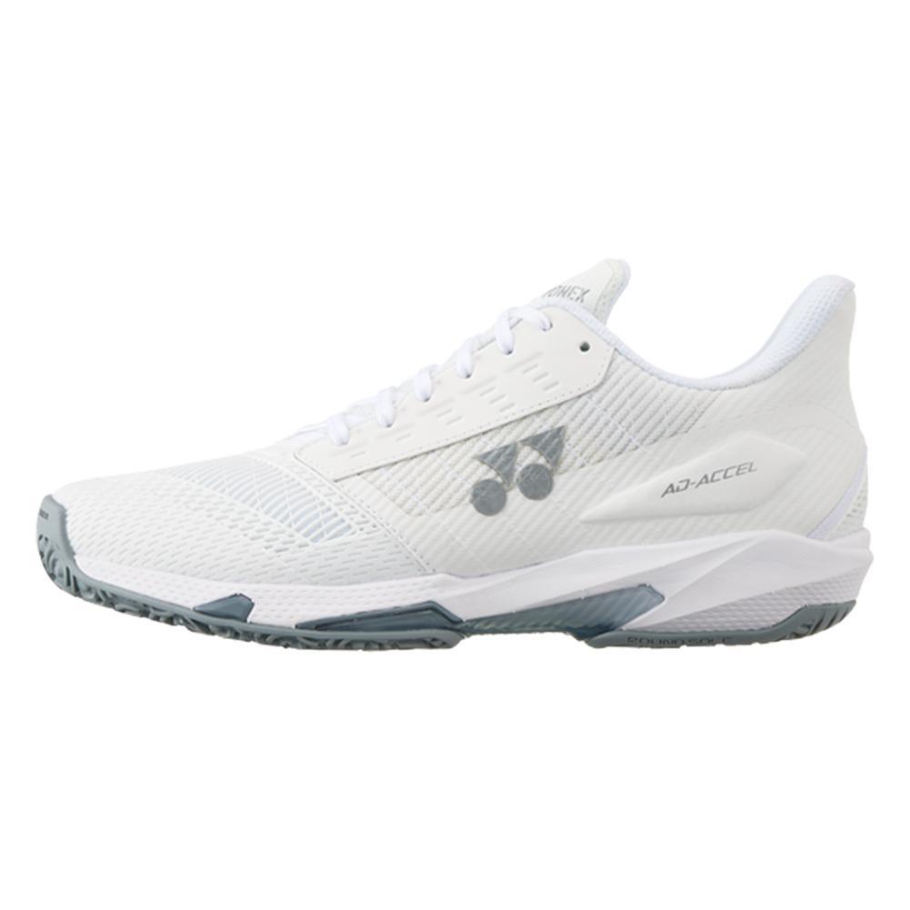 Women`s Power Cushion AD-ACCEL Clay Tennis Shoes White Footwear Yonex