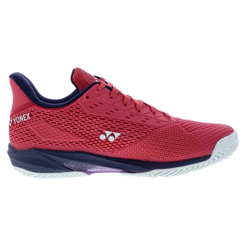 Men`s Power Cushion AD-ACCEL All Court Tennis Shoes Sunset Red Footwear Yonex