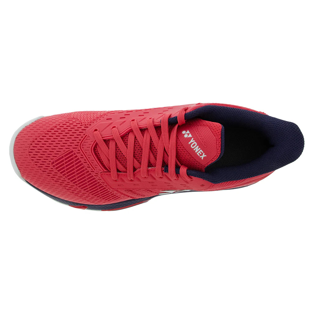 Men`s Power Cushion AD-ACCEL All Court Tennis Shoes Sunset Red Footwear Yonex