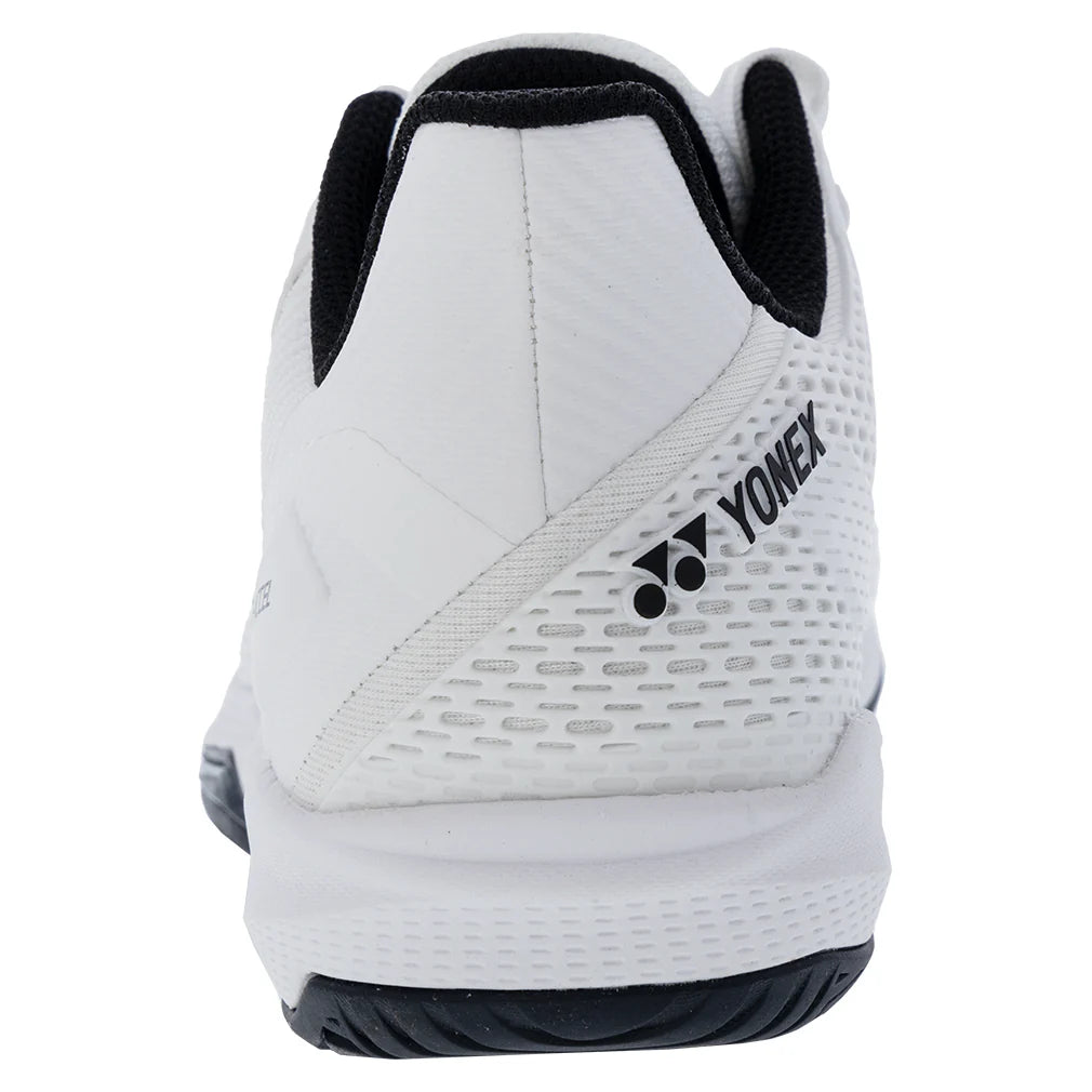 Men`s Power Cushion AD-Accel All Court Tennis Shoes White and Black Footwear Yonex