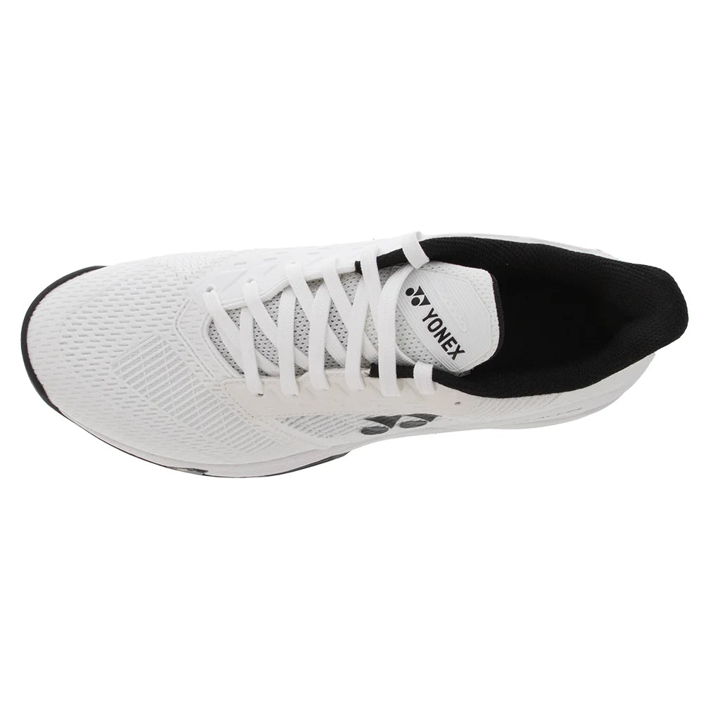 Men`s Power Cushion AD-Accel All Court Tennis Shoes White and Black Footwear Yonex
