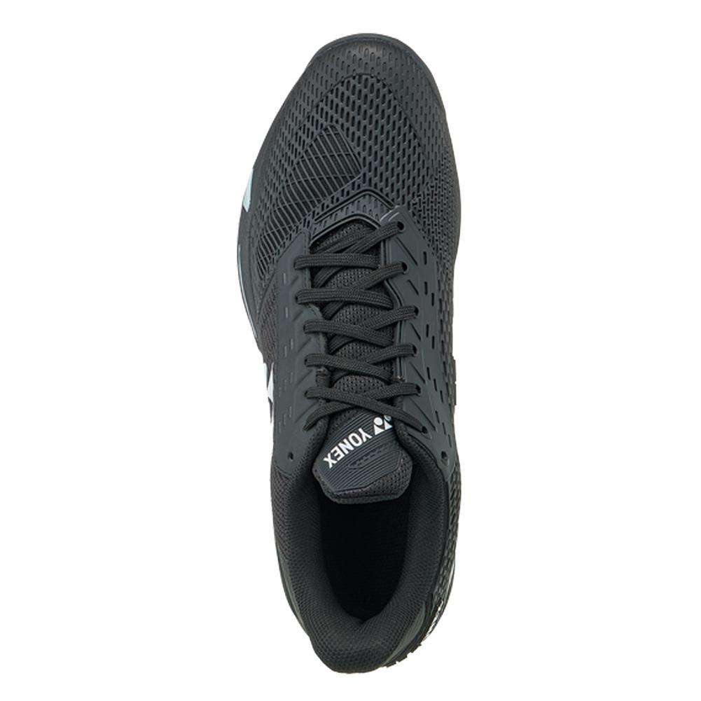 Men`s Power Cushion AD-ACCEL Clay Tennis Shoes Black Footwear Yonex