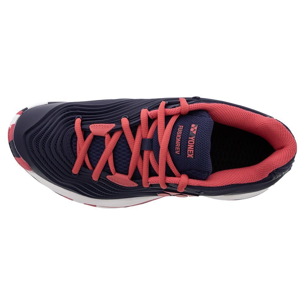 Women`s Power Cushion Fusionrev 5 Tennis Shoes Indigo Marine Footwear Yonex