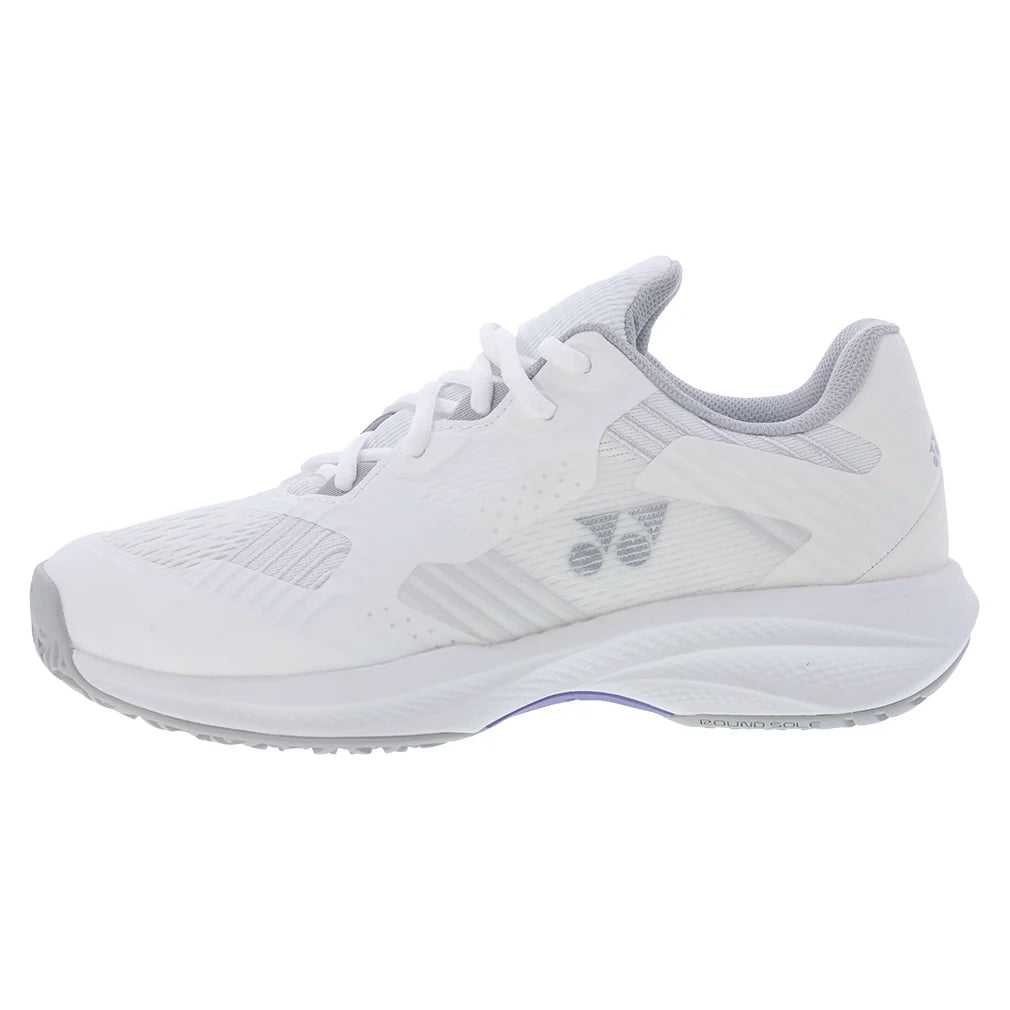 Women`s Power Cushion SONICAGE 3 Tennis Shoes White and Gray Footwear Yonex