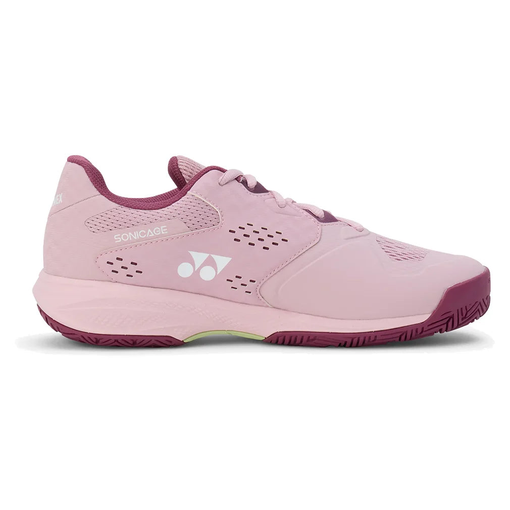 Women`s Power Cushion SONICAGE 3 Tennis Shoes Smoke Pink Footwear Yonex