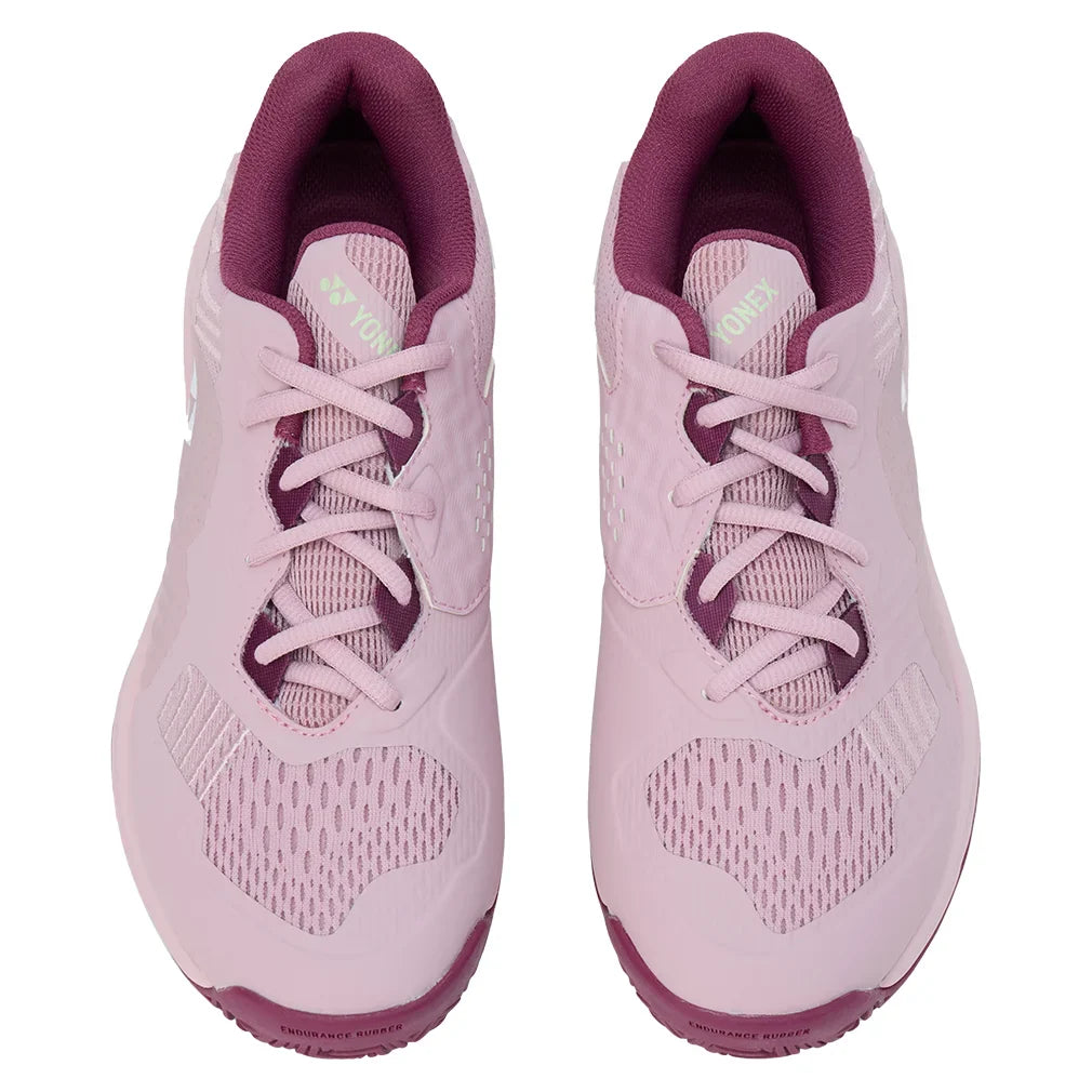 Women`s Power Cushion SONICAGE 3 Tennis Shoes Smoke Pink Footwear Yonex