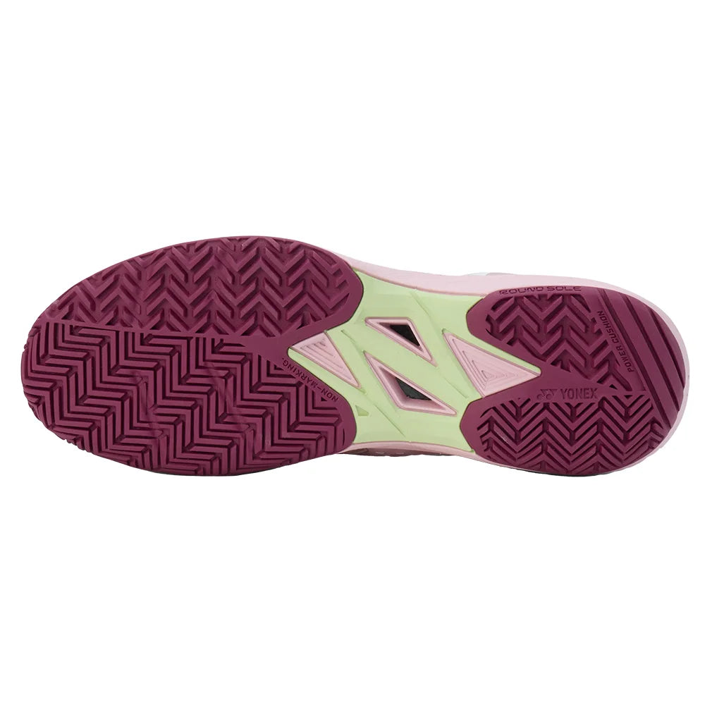 Women`s Power Cushion SONICAGE 3 Tennis Shoes Smoke Pink Footwear Yonex