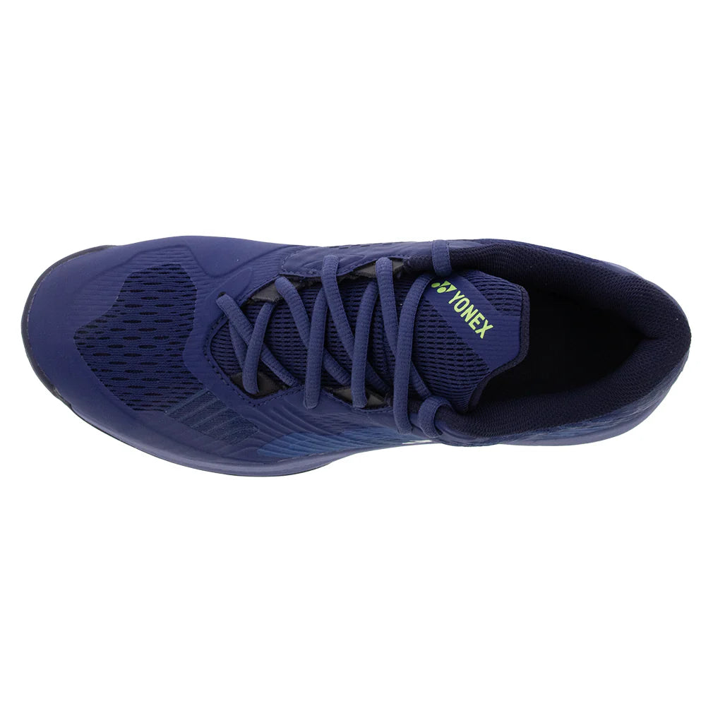 Men`s Power Cushion SONICAGE 3 Clay Tennis Shoes Navy Blue Footwear Yonex