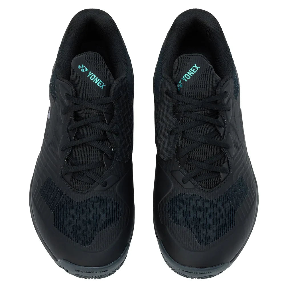 Men`s Power Cushion SONICAGE 3 Wide Tennis Shoes Black Footwear Yonex
