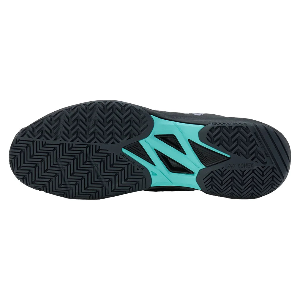 Men`s Power Cushion SONICAGE 3 Wide Tennis Shoes Black Footwear Yonex