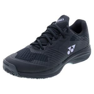 Men`s Power Cushion SONICAGE 3 Wide Tennis Shoes Black Footwear Yonex