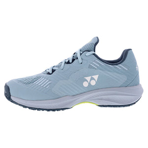 Men`s Power Cushion SONICAGE 3 Wide Tennis Shoes Grayish Blue Footwear Yonex