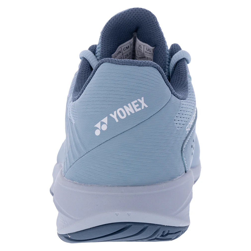 Men`s Power Cushion SONICAGE 3 Wide Tennis Shoes Grayish Blue Footwear Yonex