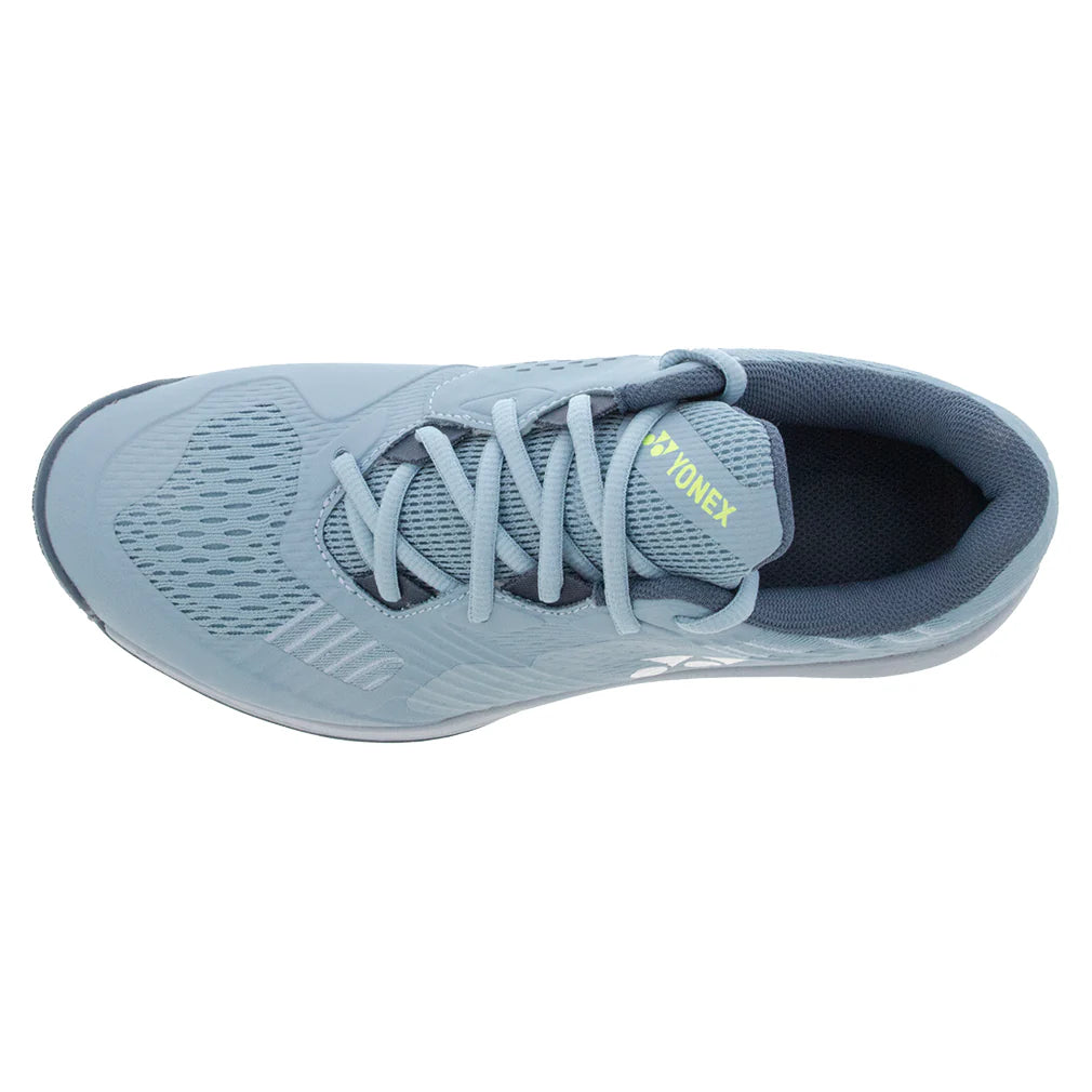 Men`s Power Cushion SONICAGE 3 Wide Tennis Shoes Grayish Blue Footwear Yonex